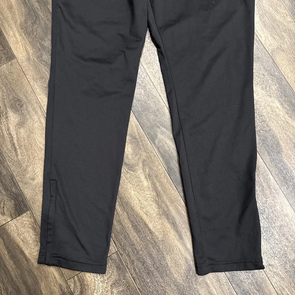 Nike Dri-FIT Track Pants Men's Large Black Athletic Tapered Sweatpants Swoosh